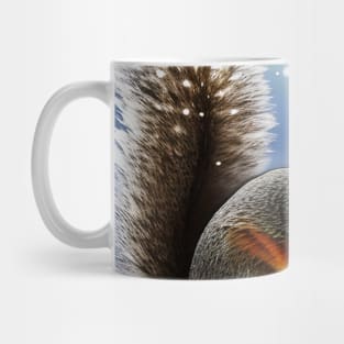 Squirrel with Christmas Hat Mug